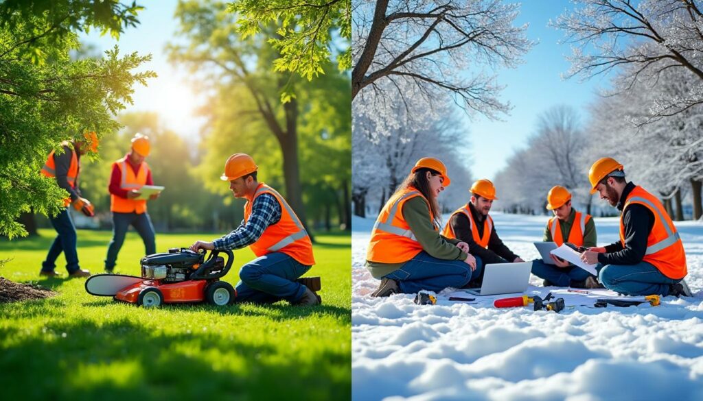 découvrez comment les entreprises d'élagage et les paysagistes peuvent optimiser la gestion saisonnière de leurs campagnes publicitaires pour attirer plus de clients toute l'année.