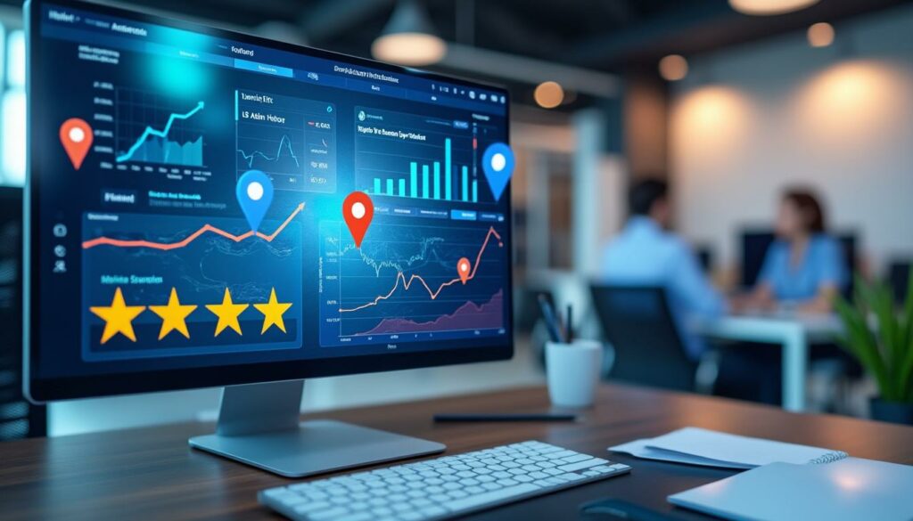 découvrez comment l'extension de lieu dans google ads peut augmenter votre taux de clic en valorisant les avis clients et les étoiles de votre profil google business.