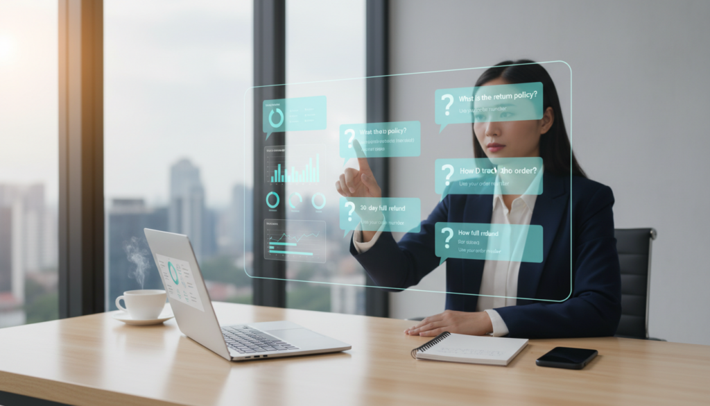 découvrez comment exploiter la section "autres questions posées" pour répondre efficacement aux questions des clients et attirer des prospects qualifiés.